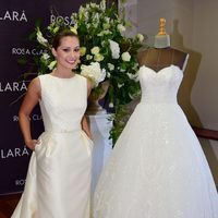 Gabriella Lenzi en la presentación de la nueva colección de Rosa Clará en Barcelona