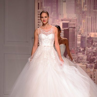 Famosos en el desfile de Rosa Clará en la Barcelona Bridal Week