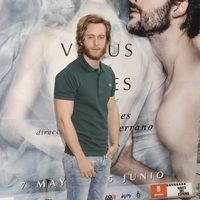 Pablo Rivero en el estreno de 'La venus de las pieles'