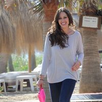 Eva González en Marbella tras grabar 'MasterChef'