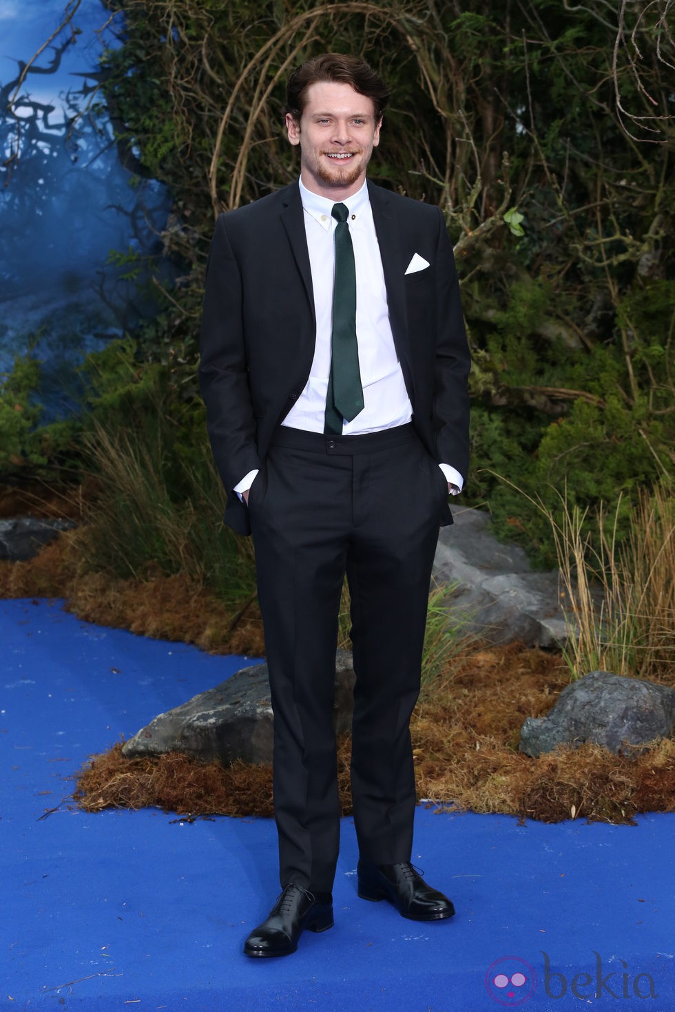 Jack O'Connell en la premiere de 'Maléfica' en Londres