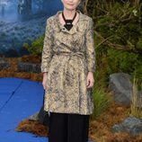 Lesley Manville en la premiere de 'Maléfica' en Londres