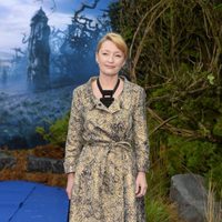 Lesley Manville en la premiere de 'Maléfica' en Londres