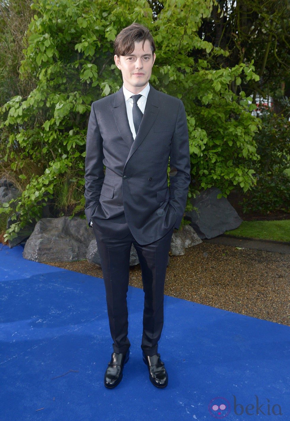 Sam Riley en la premiere de 'Maléfica' en Londres