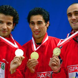 Yago Lamela, Raul Fernandez y Petar Datchev