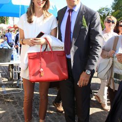 Luis Alfonso de Borbón y Margarita Vargas en la Feria de Sevilla 2014