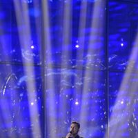 Carl Espen durante su actuación en el Festival de Eurovisión 2014