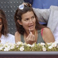 Samantha Vallejo-Nágera en la final del Madrid Open 2014