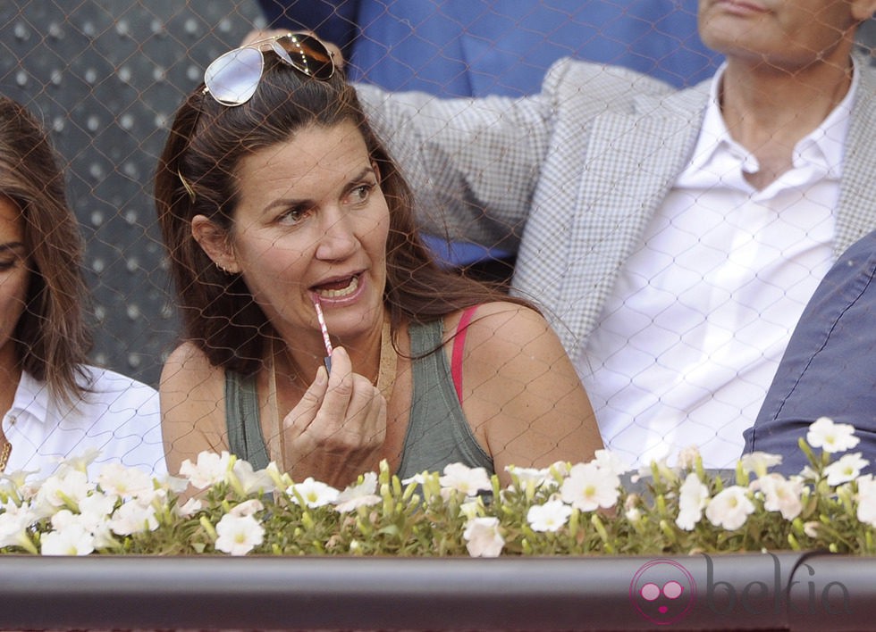 Samantha Vallejo-Nágera en la final del Madrid Open 2014