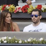 Helen Lindes y Rudy Fernández en la final del Madrid Open 2014