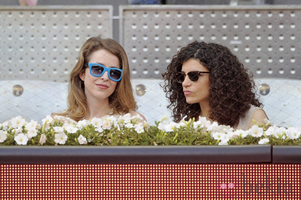 Silvia Abascal e Irene Visedo en la final del Madrid Open 2014