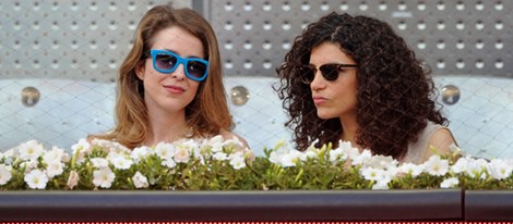 Silvia Abascal e Irene Visedo en la final del Madrid Open 2014