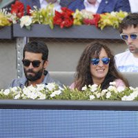 Rubén Cortada, Kalia Garzón e Hiba Abouk en la final del Madrid Open 2014