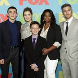 Charlie Rowe, Zoe Levin, Griffin Gluck, Octavia Spencer y Dave Annable en los Upfronts de FOX 2014