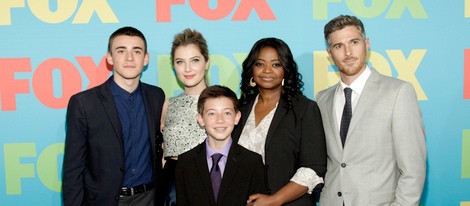 Charlie Rowe, Zoe Levin, Griffin Gluck, Octavia Spencer y Dave Annable en los Upfronts de FOX 2014