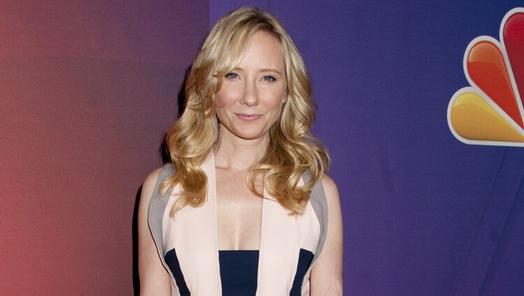 Anne Heche en los Upfronts de la NBC 2014