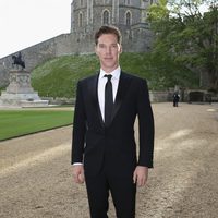 Benedict Cumberbatch en una cena benéfica en el Castillo de Windsor