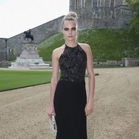 Cara Delevingne en una cena benéfica en el Castillo de Windsor