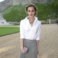 Emma Watson en una cena benéfica en el Castillo de Windsor