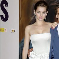 Ana de Armas y Martín Rivas en el estreno de 'Por un puñado de besos' en Madrid