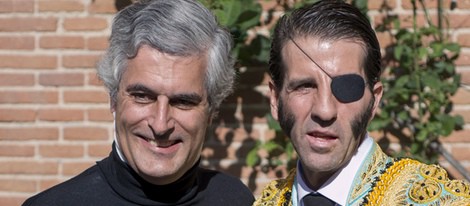 Adolfo Suárez Illana y Juan José Padilla en la plaza de toros de Las Ventas