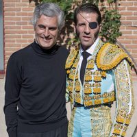 Adolfo Suárez Illana y Juan José Padilla en la plaza de toros de Las Ventas