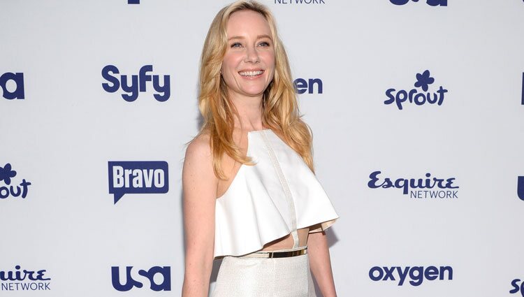 Anne Heche en los Upfronts de la NBC Universal 2014