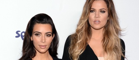 Kim Kardashian y Khloe Kardashian en los Upfronts de la NBC Universal 2014