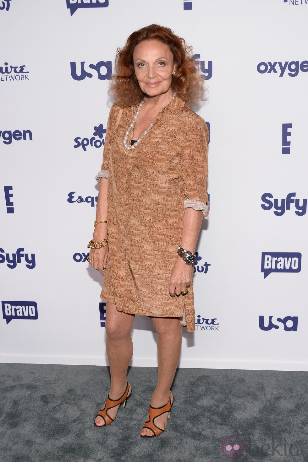 Diane von Fürstenberg en los Upfronts de la NBC Universal 2014