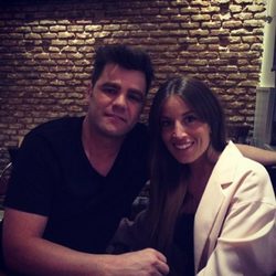 Fonsi Nieto y Marta Castro celebrando su primer año de amor