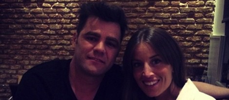 Fonsi Nieto y Marta Castro celebrando su primer año de amor