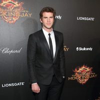 Liam Hemsworth en la fiesta de presentación de 'Sinsajo. Parte 1' en Cannes 2014