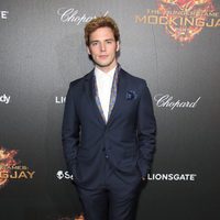 Sam Claflin en la fiesta de presentación de 'Sinsajo. Parte 1' en Cannes 2014