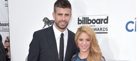 Gerard Piqué y Shakira en los Billboard Awards 2014