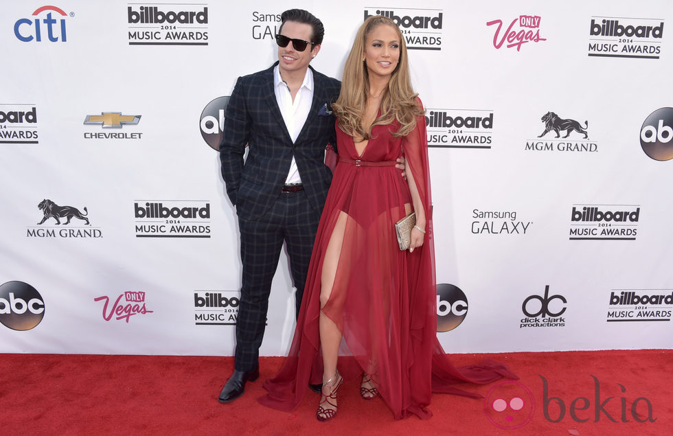 Casper Smart y Jennifer Lopez en los Billboard Awards 2014