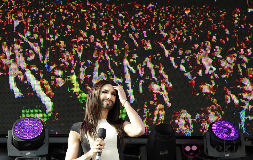 Primer concierto de Conchita Wurst una semana después de ganar Eurovisión 2014