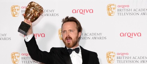 Aaron Paul en los BAFTA Television 2014