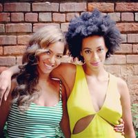 Beyoncé y Solange Knowles en Nueva Orleans