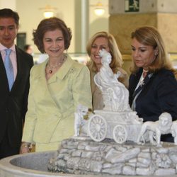 La Reina Sofía en la inauguración V Bienal de Arte Contemporáneo de la Fundación ONCE