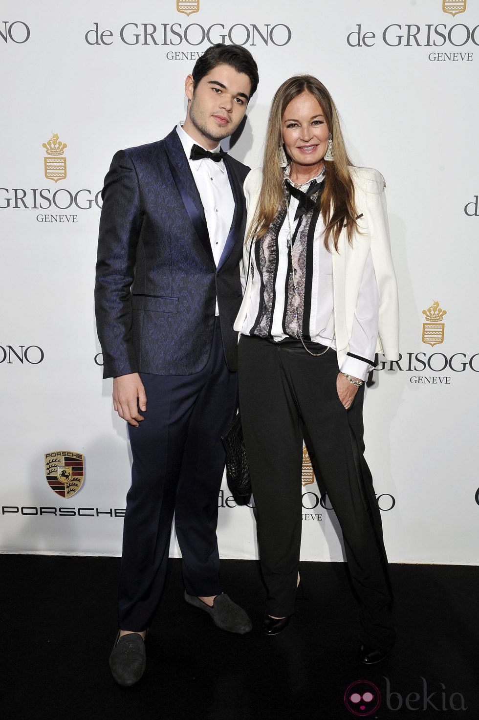 Eva Cavalli y Robin Cavalli en el Festival de Cannes 2014