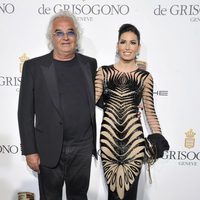 Flavio Briatore y Elisabetta Gregoraci en el Festival de Cannes 2014