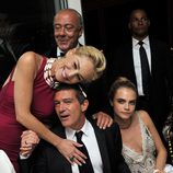 Sharon Stone, Antonio Banderas y Cara Delevingne en el Festival de Cannes 2014