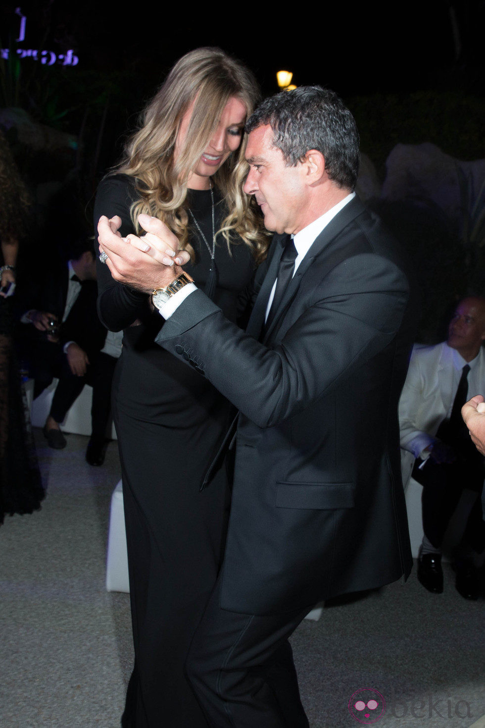 Antonio Banderas baila enla fiesta de Di Grisogono en el Festival de Cannes 2014