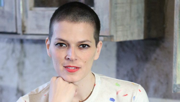 Bimba Bosé en un acto publicitario tras ser operada de cáncer de mama