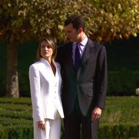 El Príncipe Felipe y Letizia Ortiz en su pedida de mano 