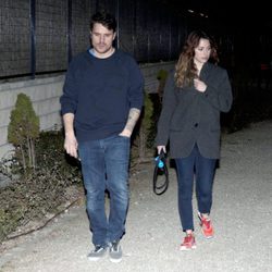 Dani Martín y Blanca Suárez dando un paseo nocturno