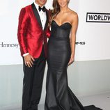 Lewis Hamilton y Nicole Scherzinger en la gala amfAR del Festival de Cannes 2014