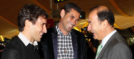 Raúl y Fernando Hierro vuelan a Lisboa para la final de la Champions 2014