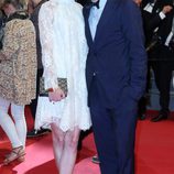 Felicitas Rombold y Daniel Brühl en el Festival de Cannes 2014