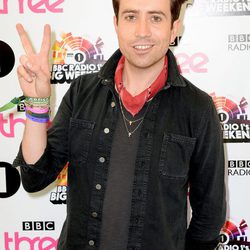 Nick Grimshaw en el  Radio 1's Big Weekend de la BBC 2014